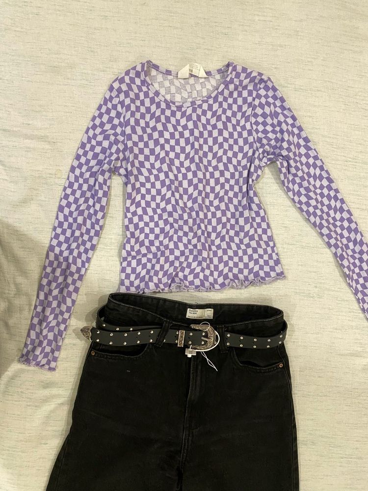 H&amp;M Y2k Full sleeve