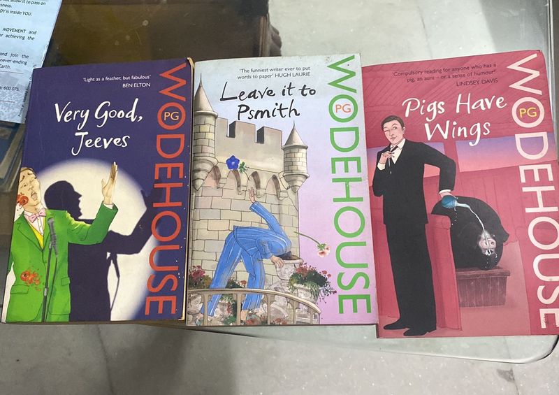 P.G Wodehouse - Three Books Very Good Jeevs - Leave It To Psmith And Pigs Have Wings