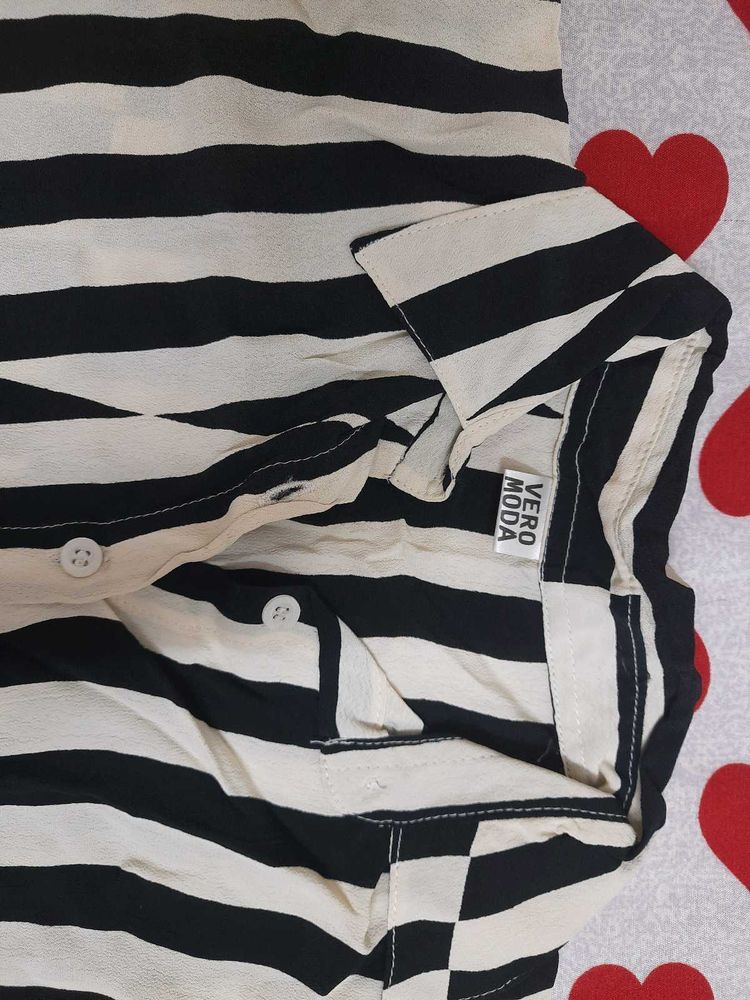Striped Blouse - Vero Moda croptop