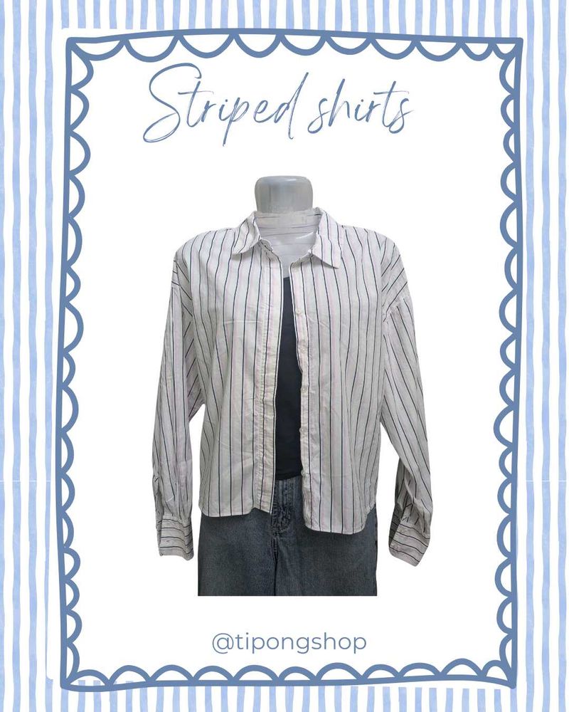 Mango Striped Shirt