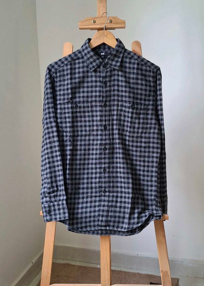 UNIQLO Checked Long Sleeve Shirt