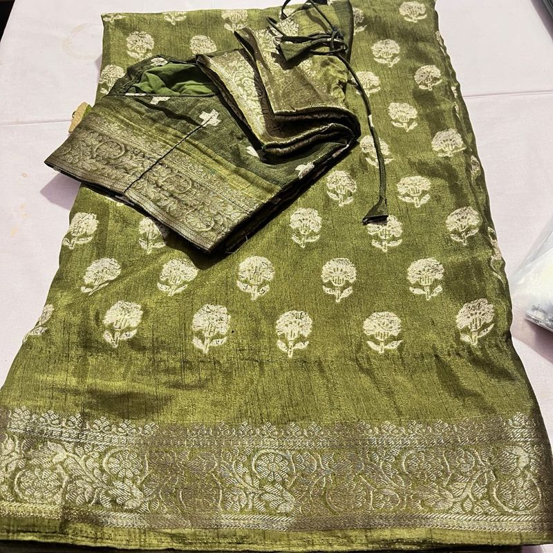 cotton silk saree