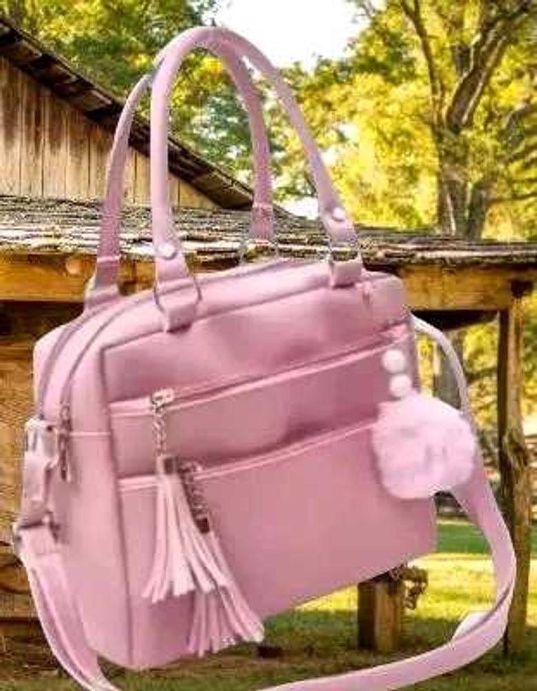 Chic Pink Crossbody Bag