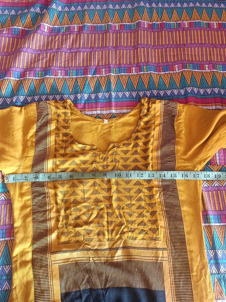 Stylish Yellow Kurta