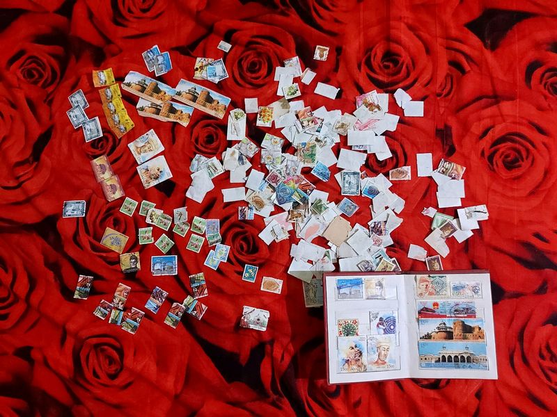 150+ Stamps Collection of Various Types.