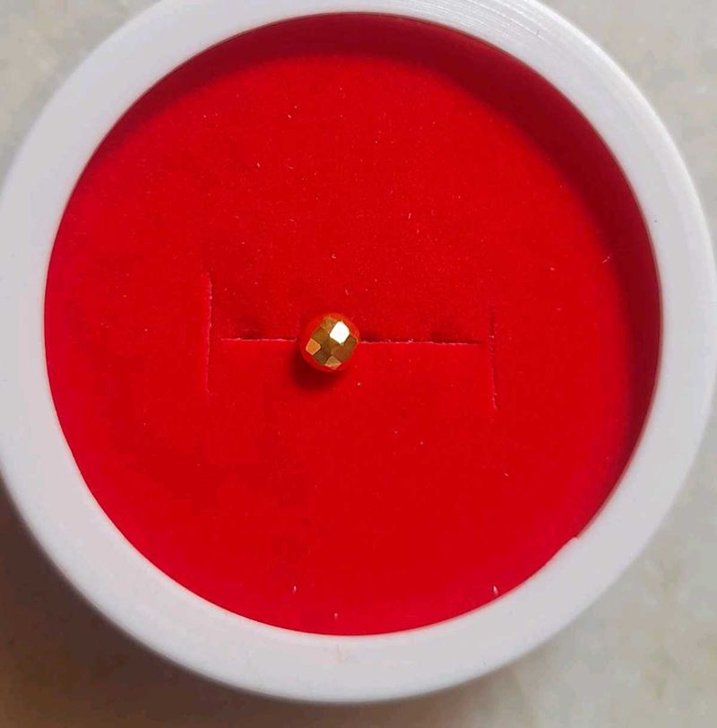 Dimond Cut Nosepin Gold