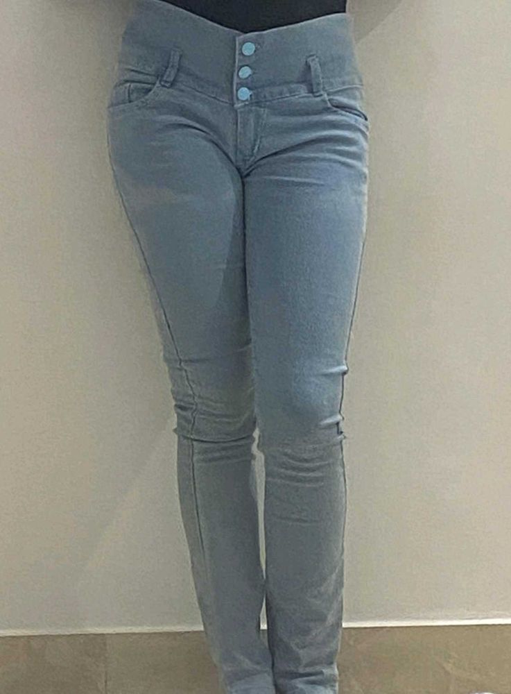 Stylish High Waisted Jeans