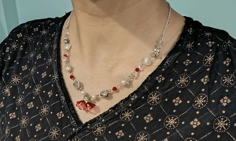 Red Charm Necklace😍