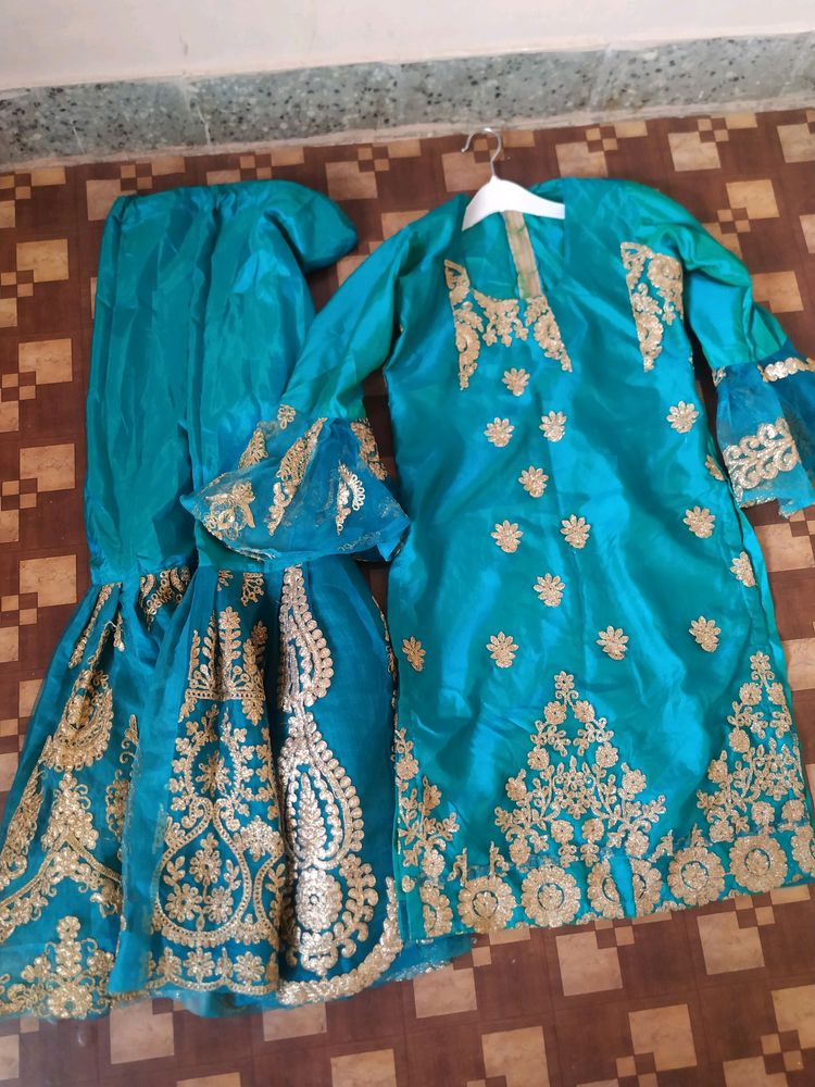 Beautiful Gharara Kurti Set 💖💖