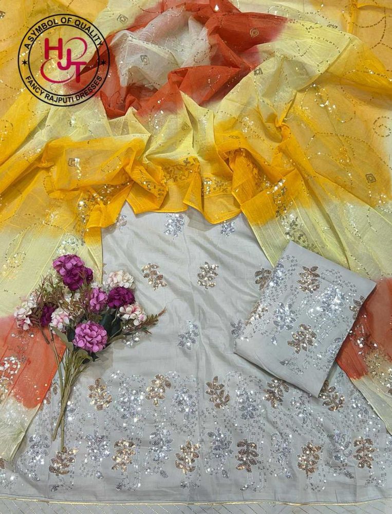 ✨ Boutique Style Chanderi Cotton Suit ✨