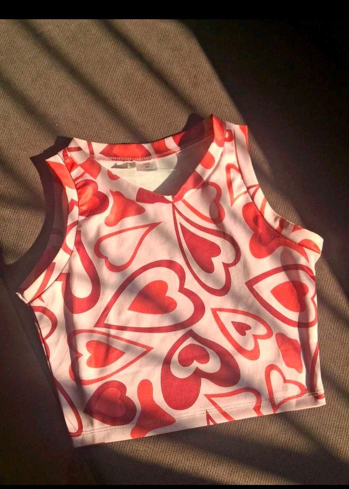 printed y2k top