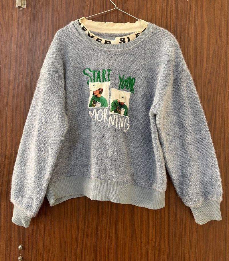 Cozy 'Start Your Morning' Pullover