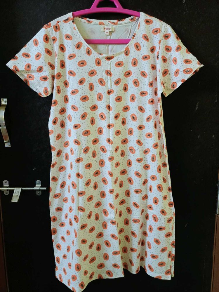 🍊🍋Cute Fruit Design Short Nightdress🍊🍋