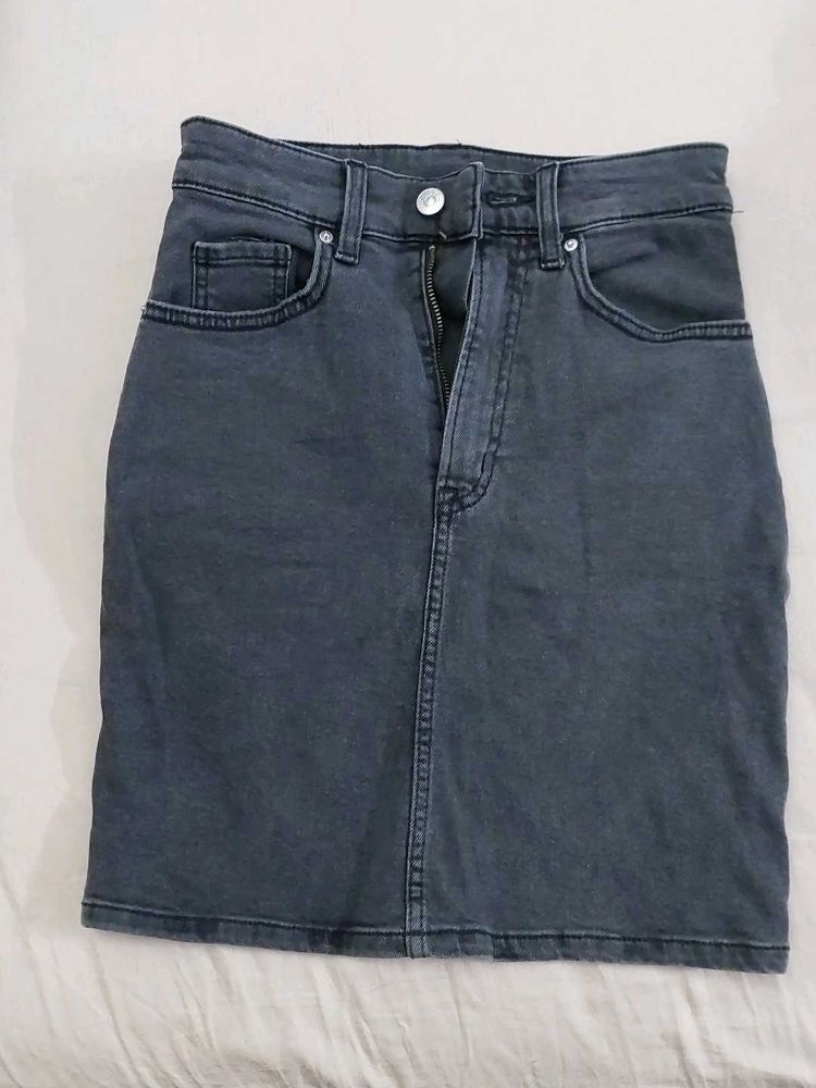 Short Skirt - Denims