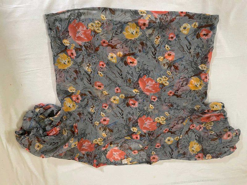 Women Transparent Crop Top