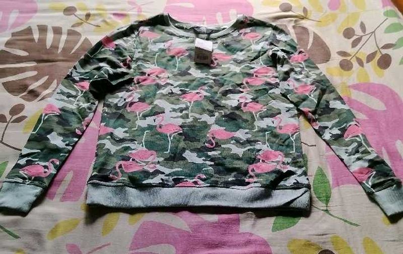 Flamingo Camo Sweatshirt