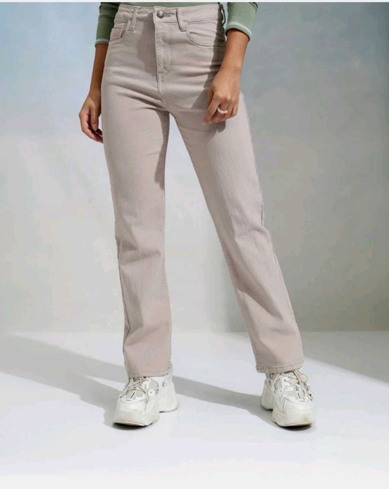 women straight fit mid Jean&#39;s