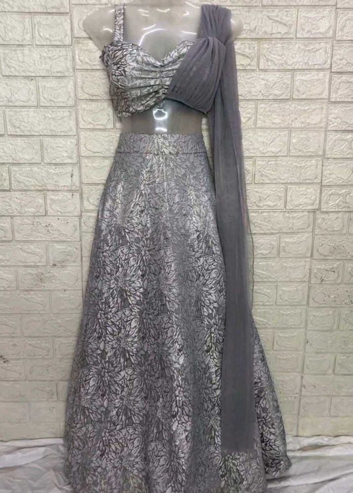 Bollywood Designer Indo-western Lehenga Choli Set