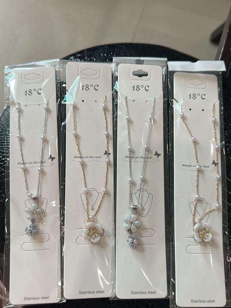 Pearl And Diamond Koran Chains