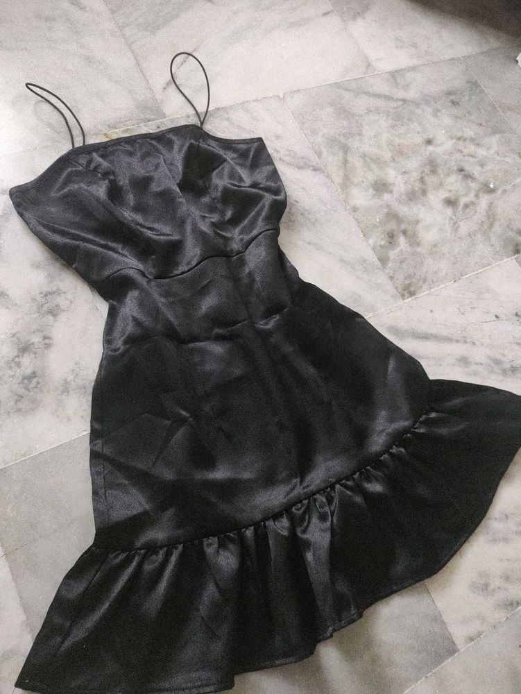Black Slip Dress