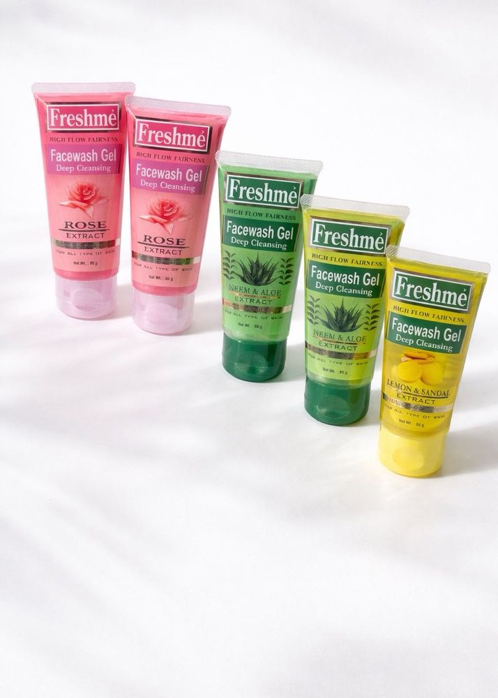 Freshme Facewash Gel Collection