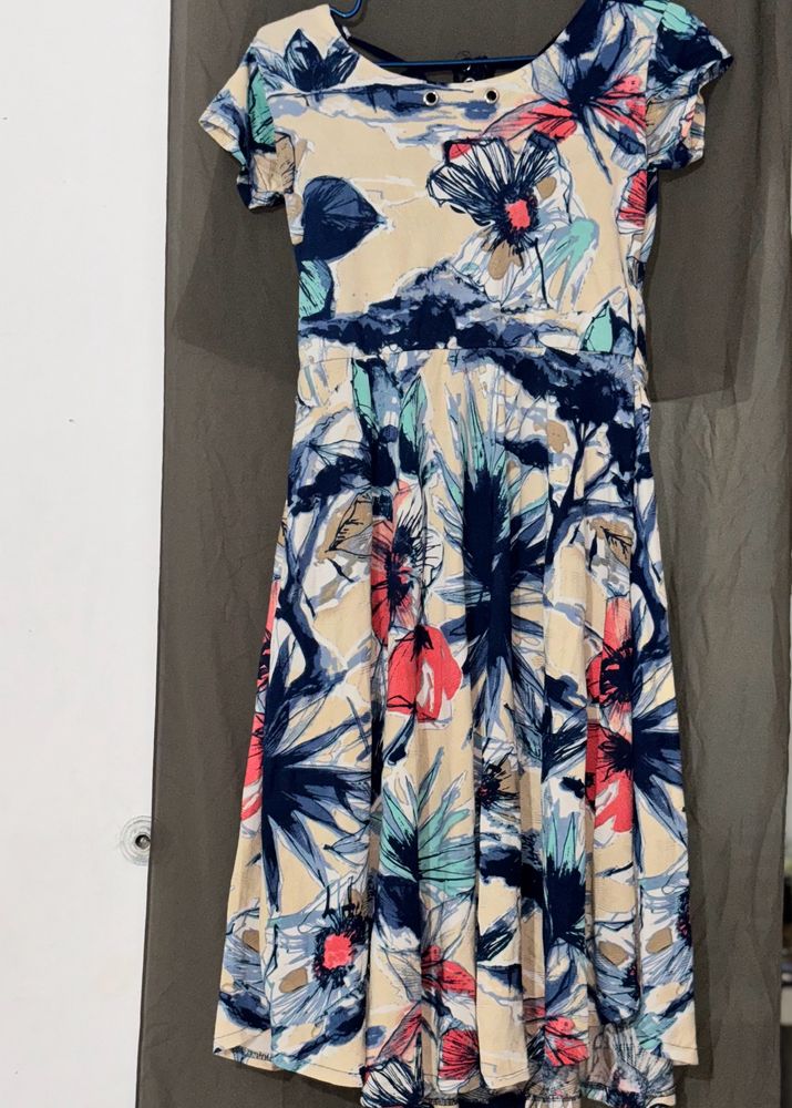 Dress With Floral Print