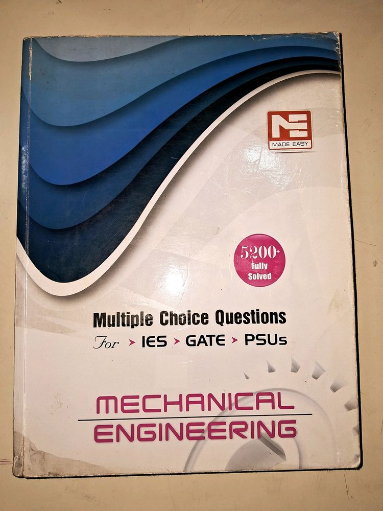5200+ Mechanical MCQ Fully Solved For GATE ESE PSU