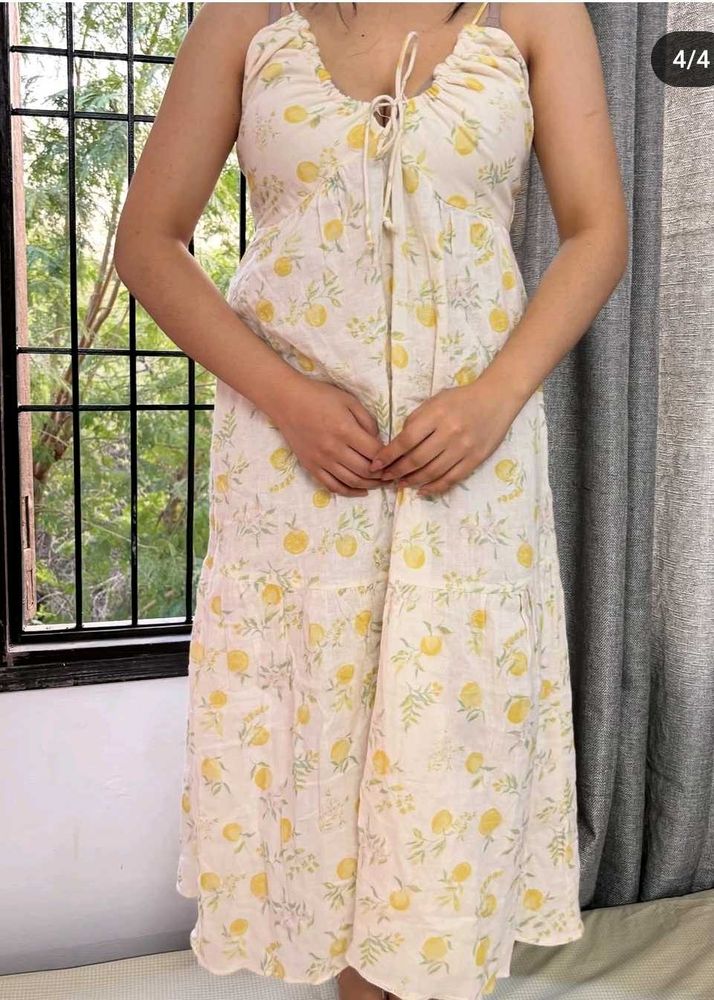 Lemon Vacation Dress