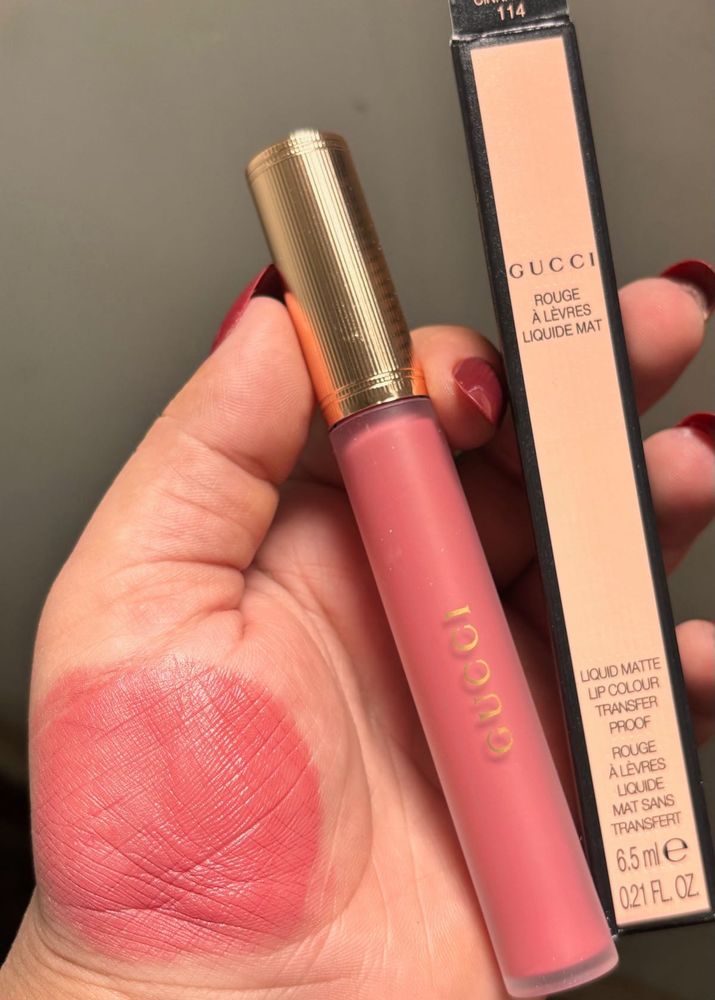 Gucci Rouge Liquid Matte Lipstick 114
