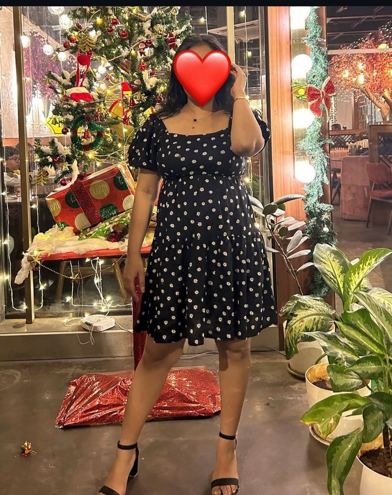 Daisy Dot Mini Dress