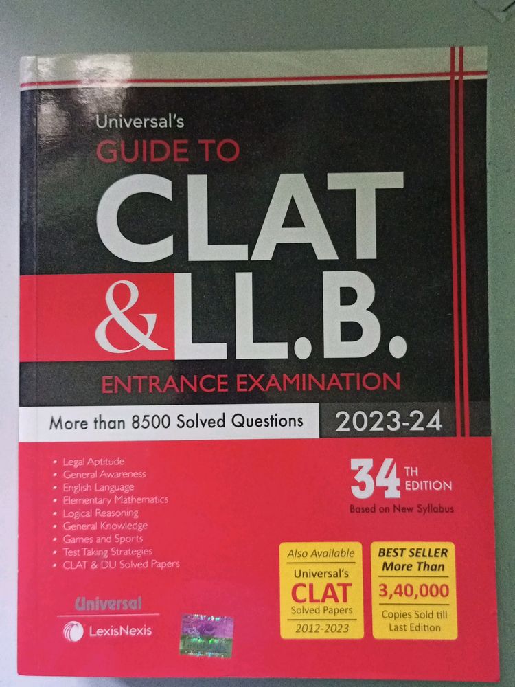 CLAT and LLB  universal guide 2023-24