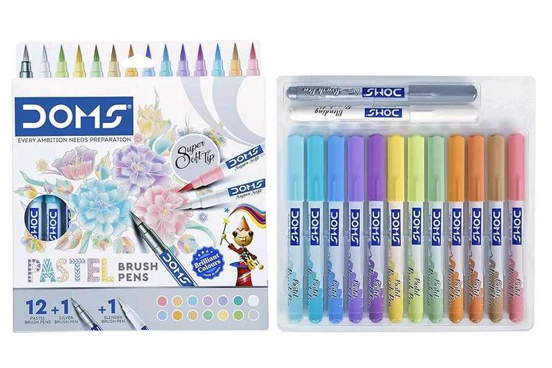 DOMS Pastel Brush Pen Set