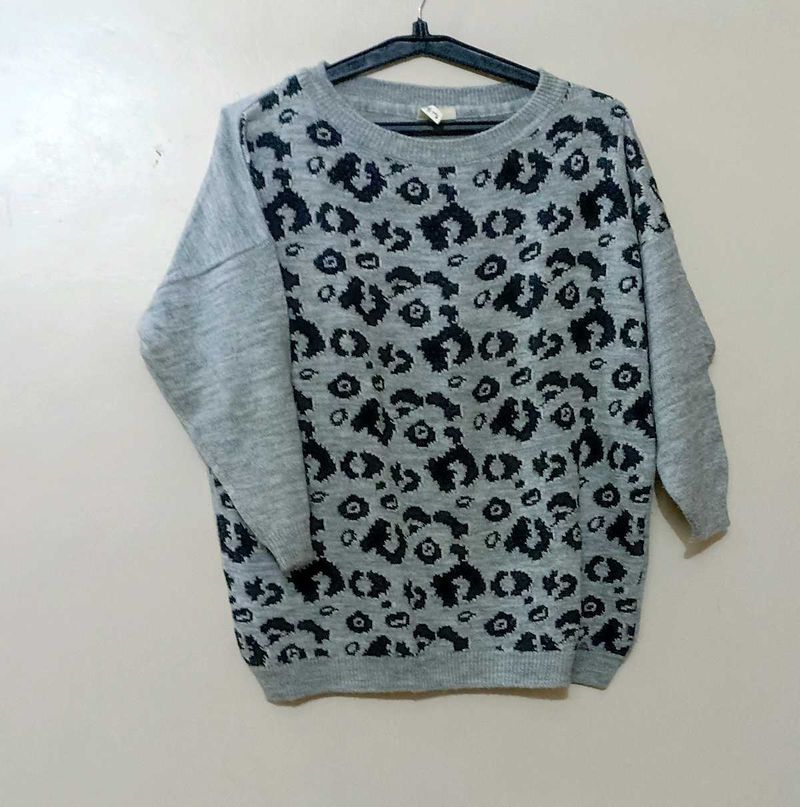 Leopard Print Sweater