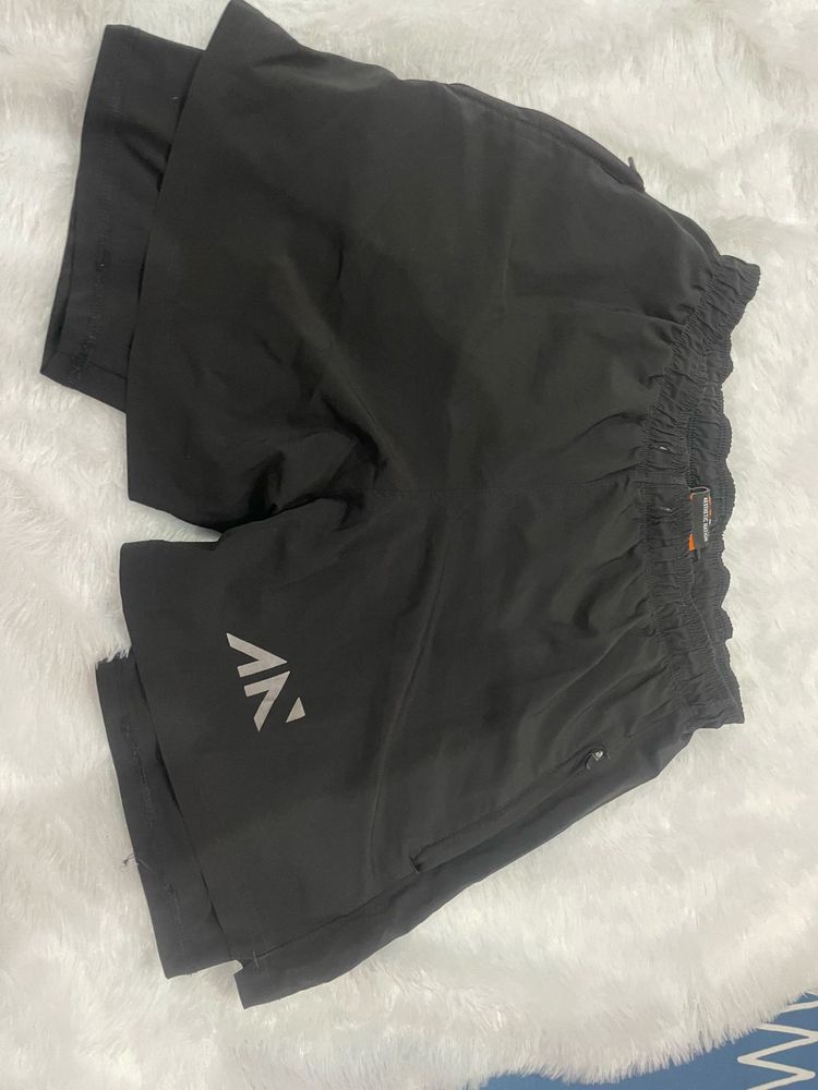Black Active Shorts