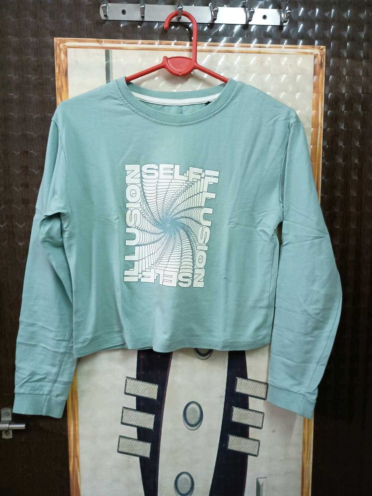 Graphic Print Long Sleeve Tee