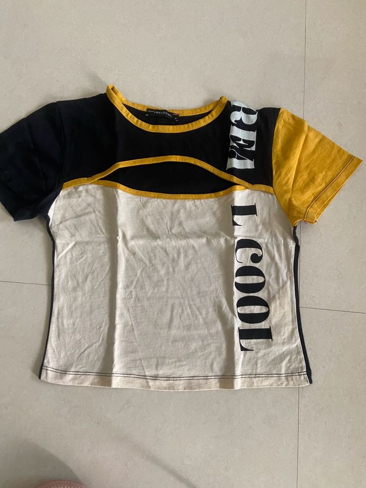 Stylish Graphic Print Tee