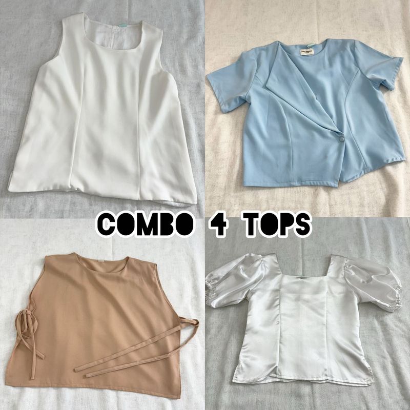Tops Combo - 4 Stylish Pieces