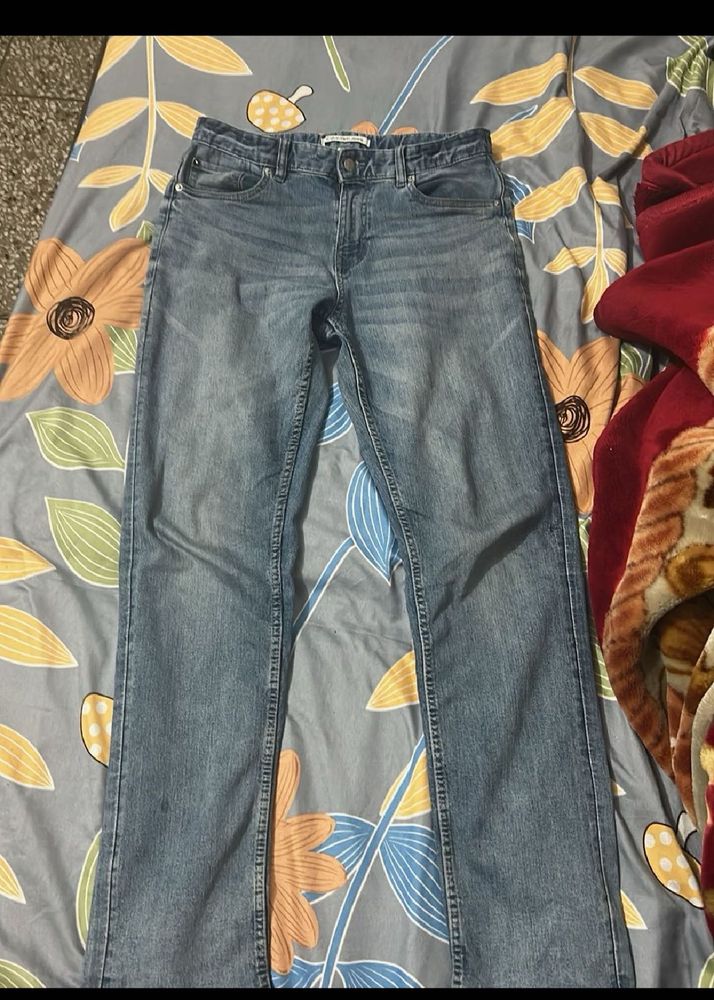 Light Wash Denim Jeans