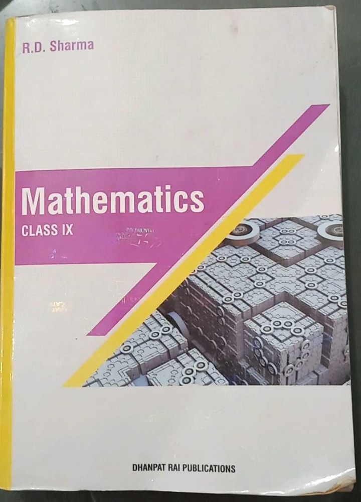 R.D. Sharma Mathematics - Class IX