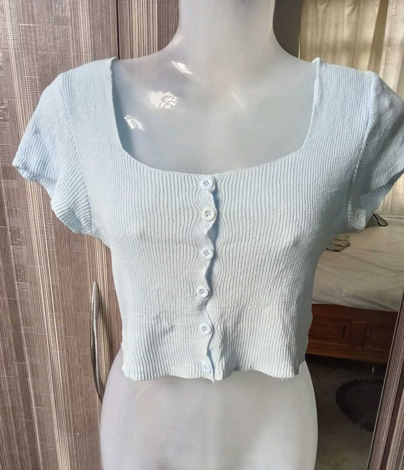 Knit Crop Tops
