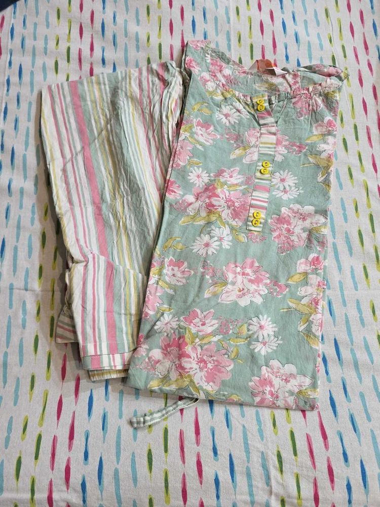 Floral Kurta Set
