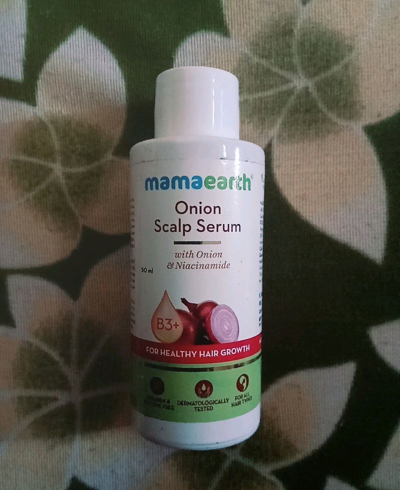 50 ml New Mamaearth Onion Scalp Serum