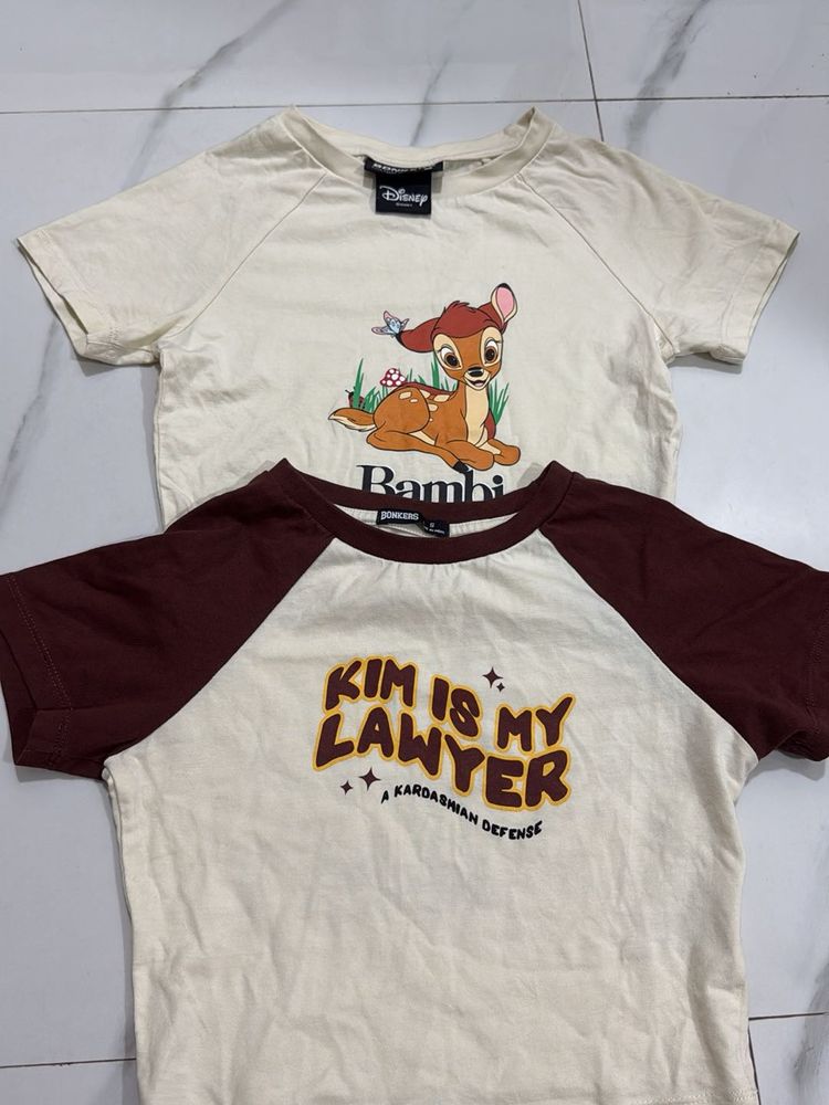 BONKERS TANK TOPS SET SIZE -S
