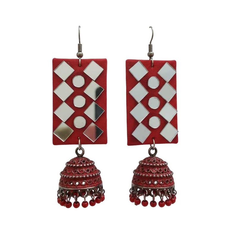 Red Jhumka Earrings❤️