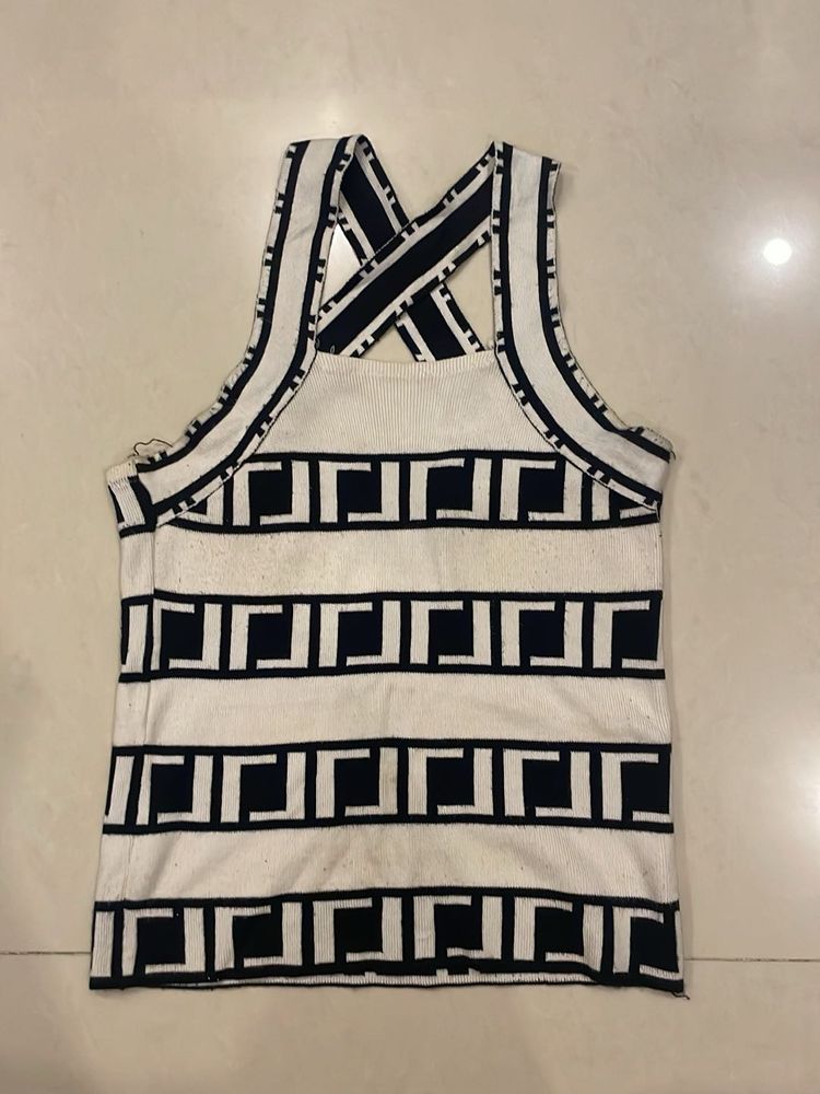 Stylish Striped Tank Top