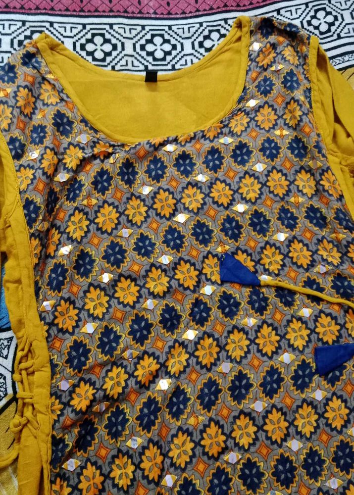 A - ,line kurti