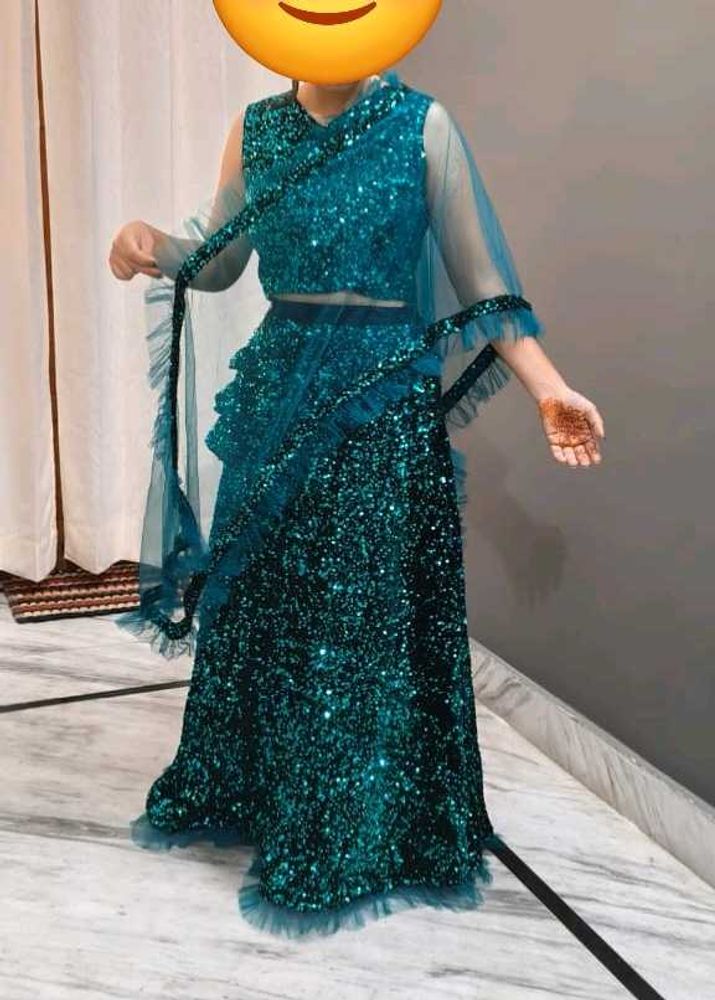 Sequin Lehenga Choli