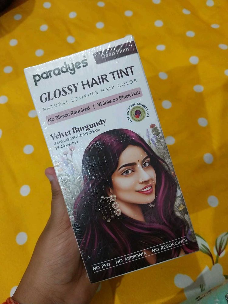 Paradyes Velvet Burgundy Hair Tint