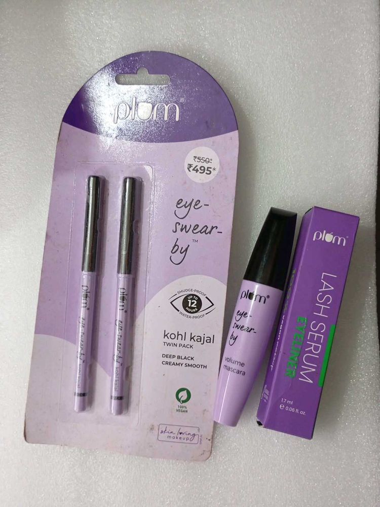 Plum Eye Makeup Set