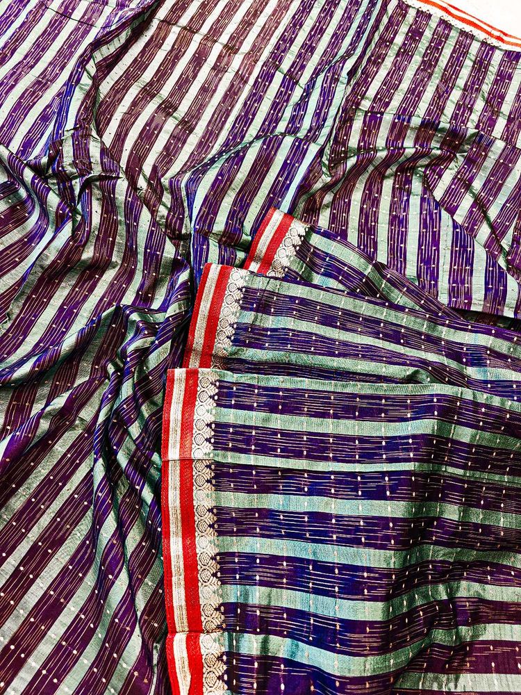 Vintage Pure Silk Handloom Ikat Pattu